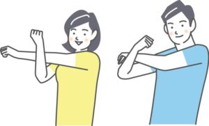 五十肩　ストレッチ
