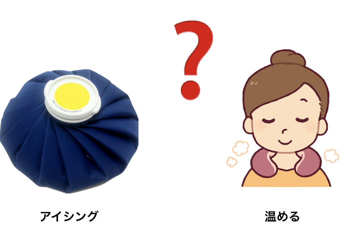 アイシング　温める
